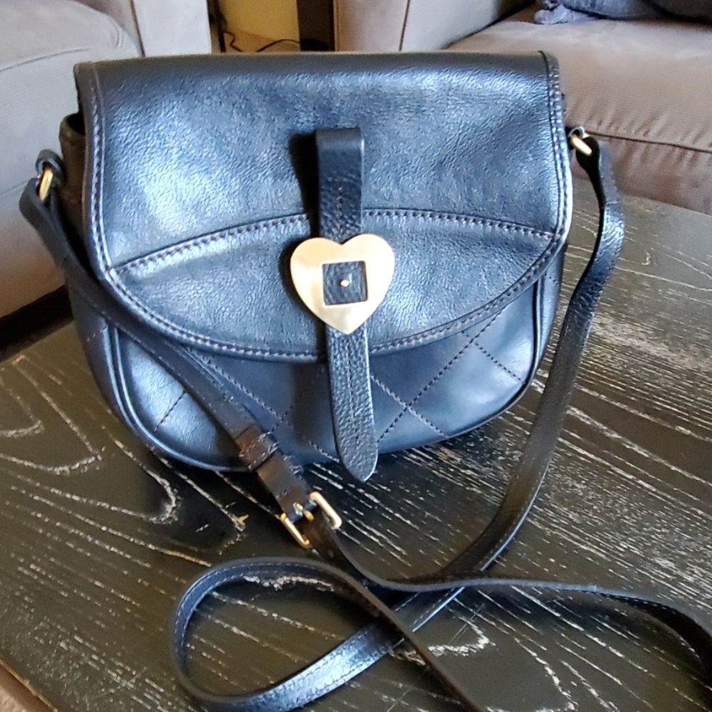 Dooney Bourke black crossbody handbag.